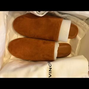 NEW IN BOX Vince Oren Slides with bag